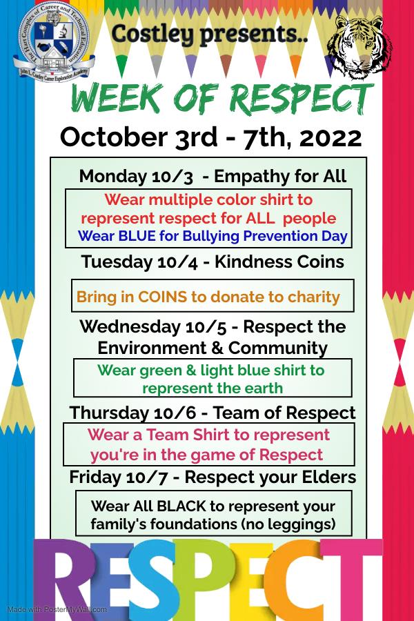 Show your support for the Week of Respect.